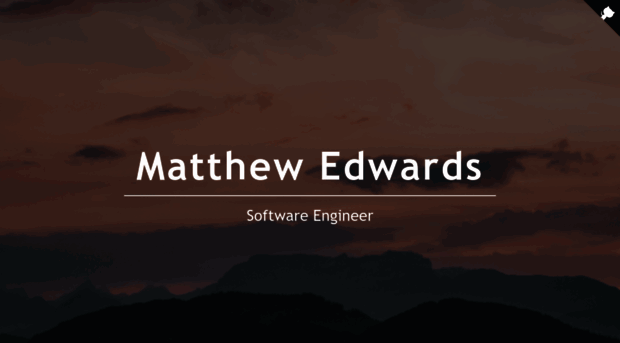 matthewedwards.me