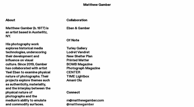 matthewgamber.com