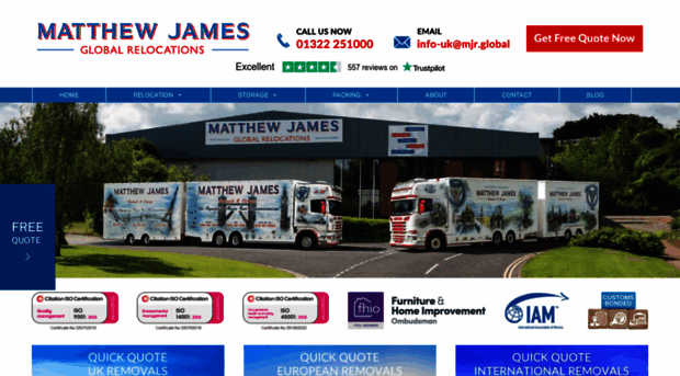 matthewjamesremovals.com