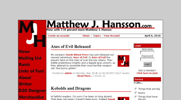 matthewjhanson.com