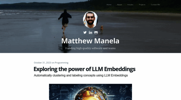 matthewmanela.com