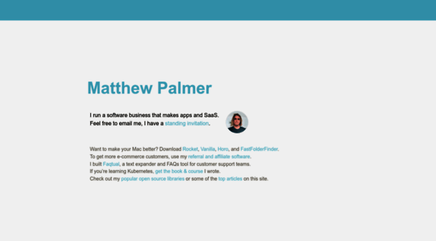 matthewpalmer.net