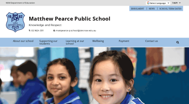 matthewpearceps.nsw.edu.au - Home - Matthew Pearce Public S ...