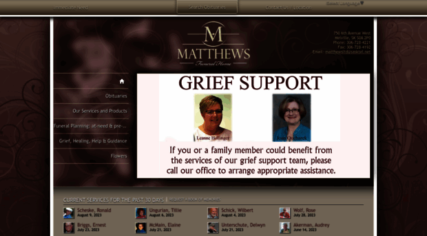 matthewsfuneralhome.ca