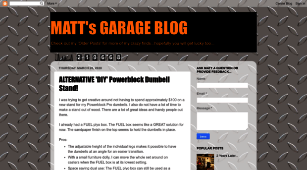 matthewsgarage.blogspot.com