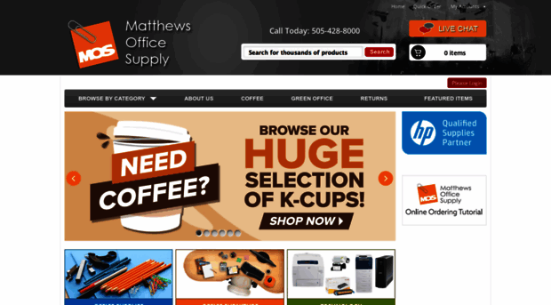 matthewsofficesupply.com