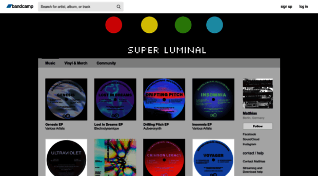 matthiassuperluminal.bandcamp.com