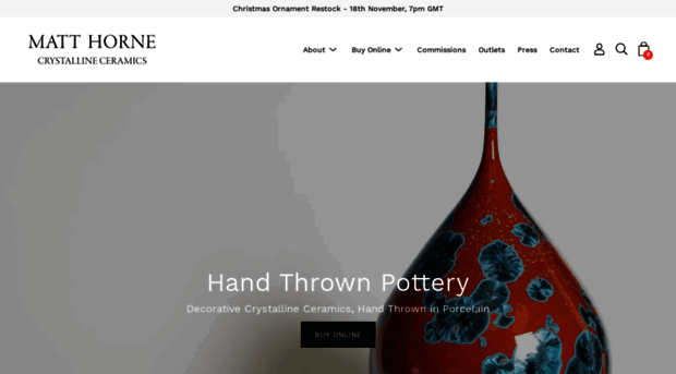 matthornepottery.co.uk