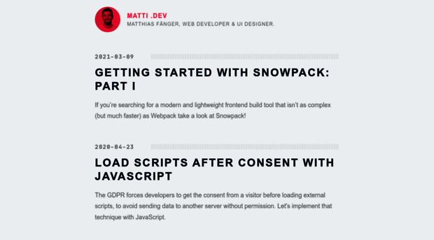 matti.dev