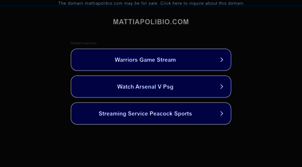 mattiapolibio.com