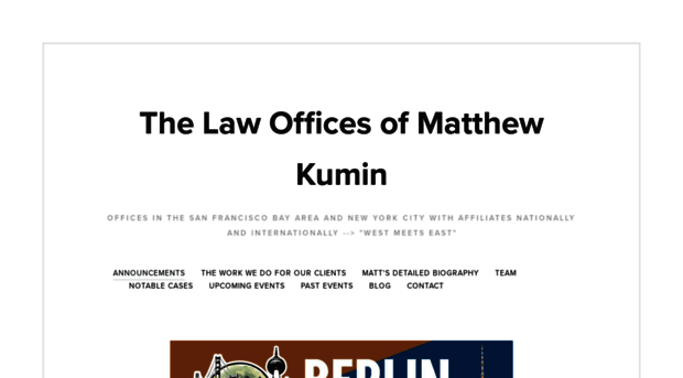 mattkuminlaw.com