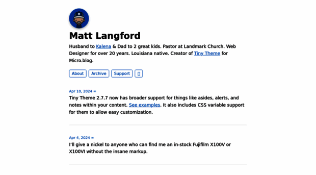 mattlangford.net