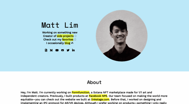 mattlim.me