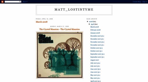 mattlostintyme.blogspot.com