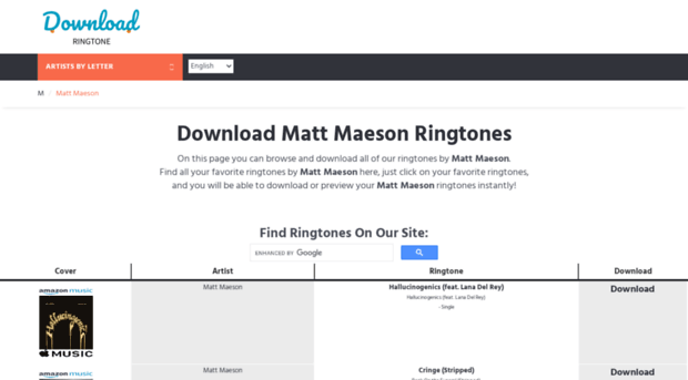 mattmaeson.download-ringtone.com