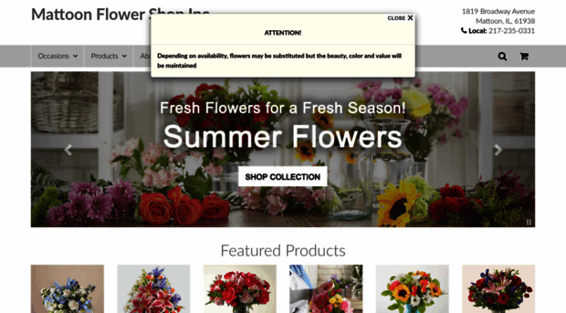 mattoonflowershop.net