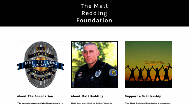 mattreddingfoundation.org