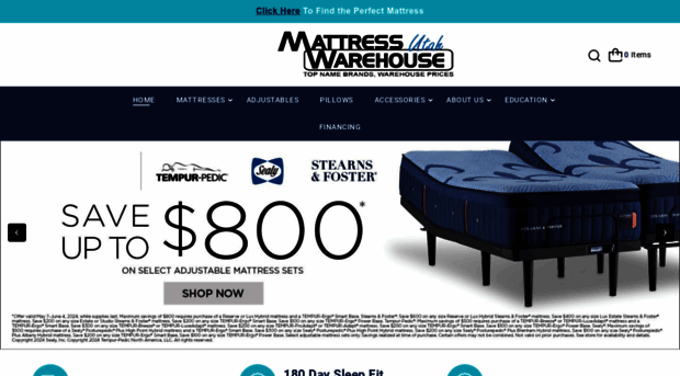 mattresswarehouseutah.com