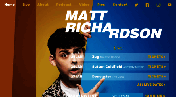 mattrichardsoncomedy.co.uk