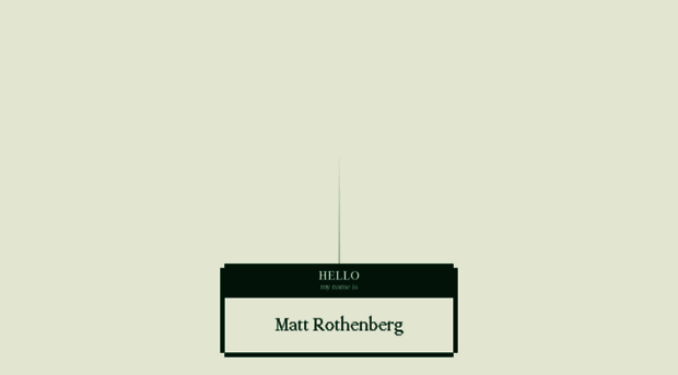 mattrothenberg.com