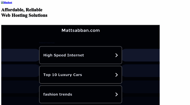 mattsabban.com