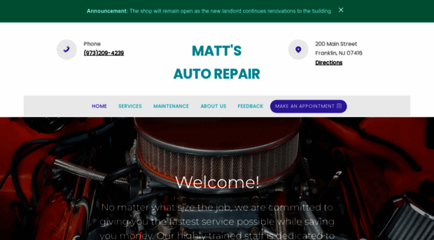 mattsautorepair.com