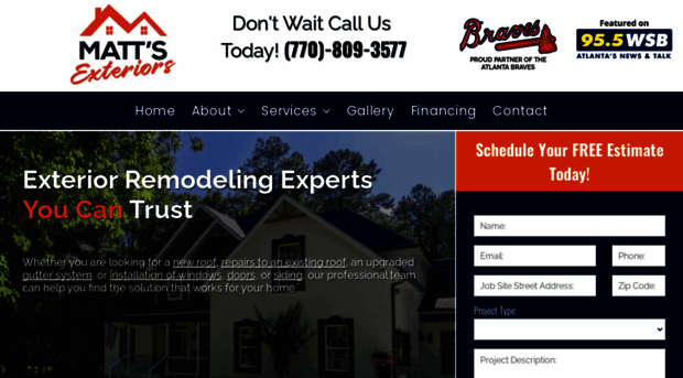 mattsroofingandgutters.com