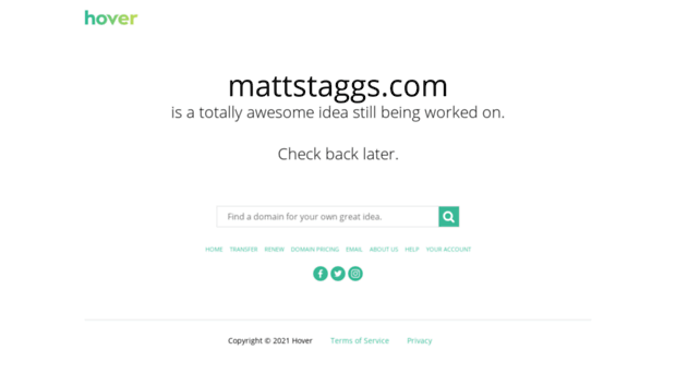 mattstaggs.com