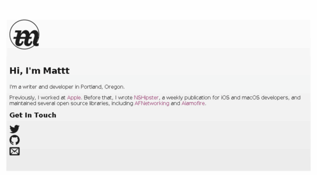 mattt.github.com