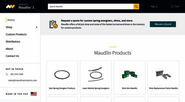 maudlinproducts.com