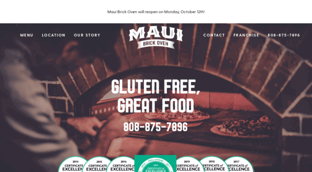 mauibrickoven.com