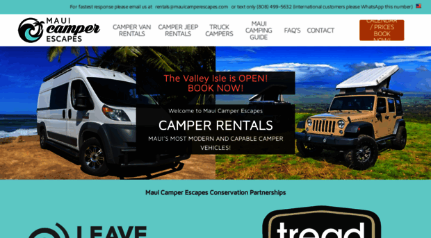 mauicamperescapes.com