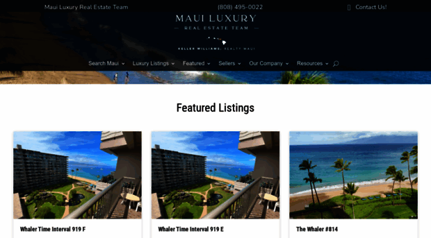 mauiluxuryrealestateteam.com