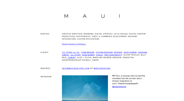 mauinewyork.com