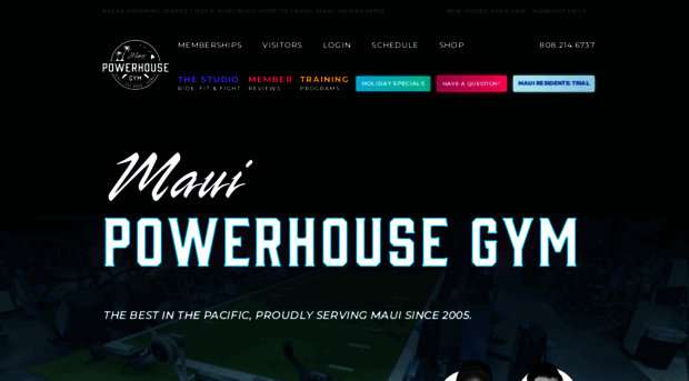 mauipowerhousegym.com