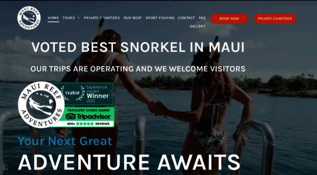 mauireefadventures.com