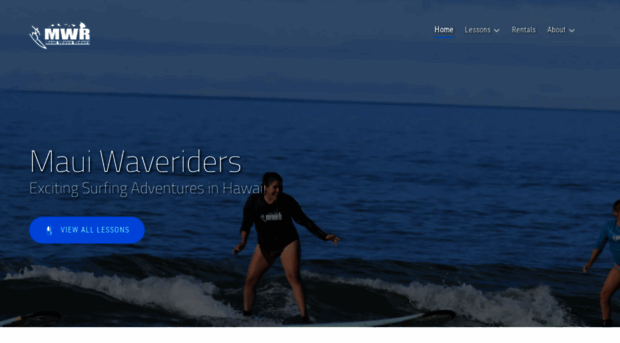 mauiwaveriders.kainalusurfing.com