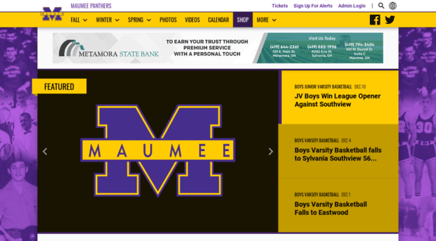 maumeepanthers.org