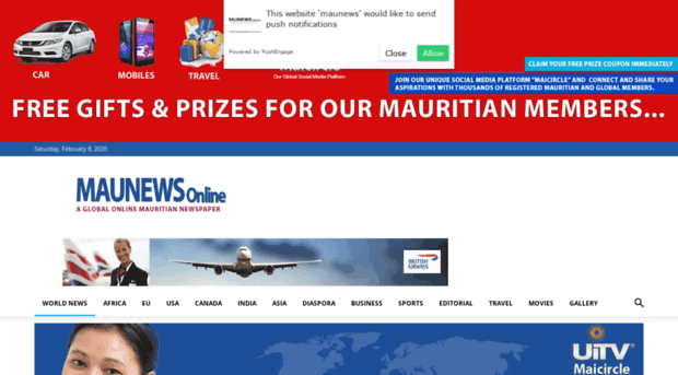 maunewsonline.uitvconnect.com