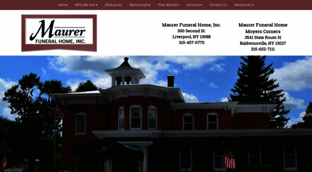 maurerfuneralhome.com