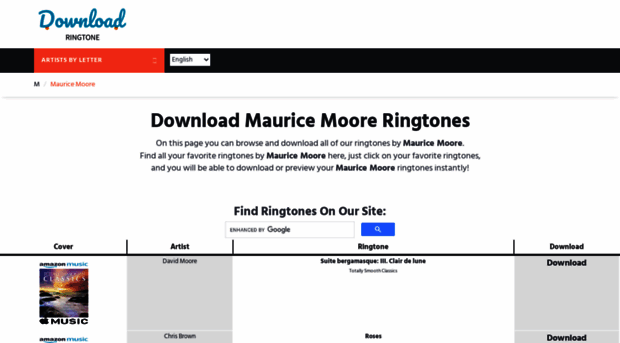 mauricemoore.download-ringtone.com