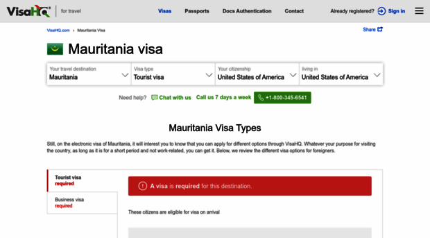 mauritania.visahq.com