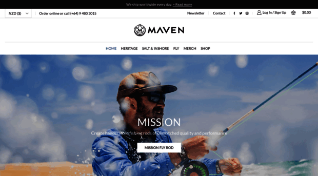 mavenfishing.com