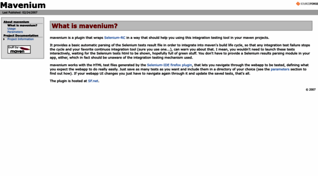 mavenium.sourceforge.net