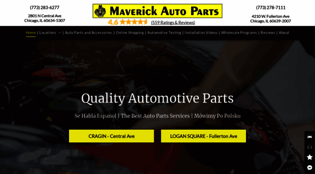 maverickautopartschicago.com