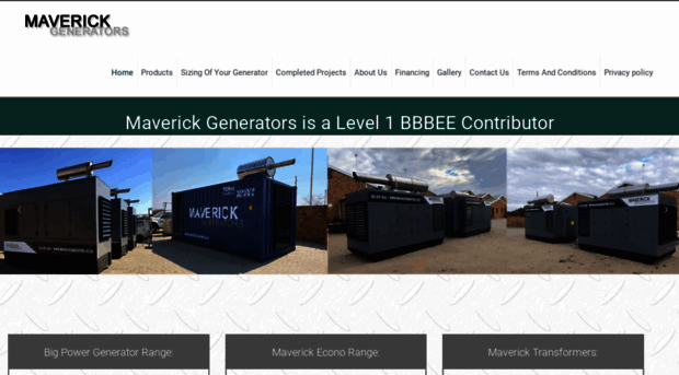 maverickgenerators.co.za