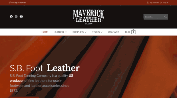 maverickleathercompany.com