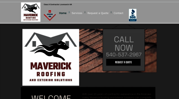 maverickroofingva.com