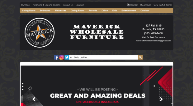 maverickwholesalefurniture.com