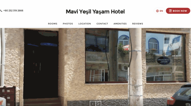 maviyesilyasamhotel.com